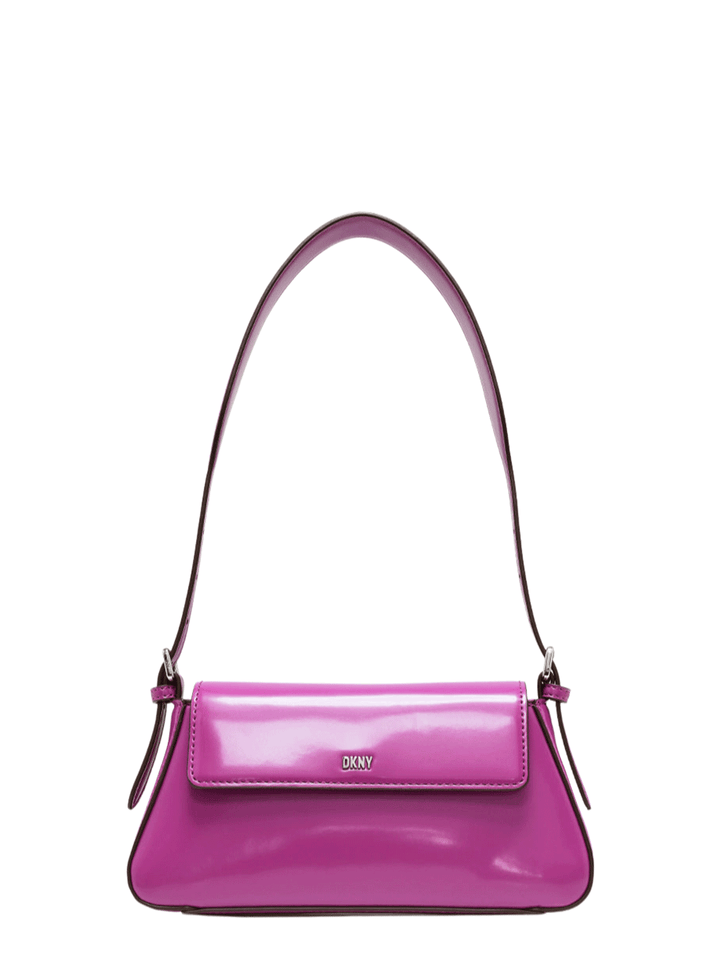 DKNY-Suri-Flap-Shoulder-Bag-Purple-1