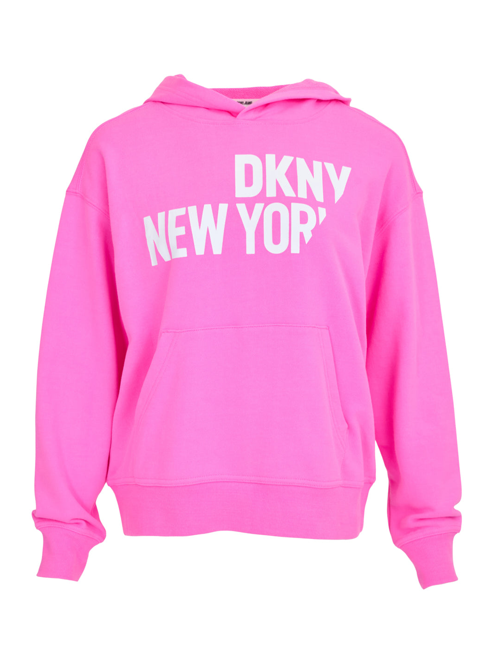 DKNYJEANS_FrenchTerrySlicedNewYorkLogoSweatshirt-BrightPink