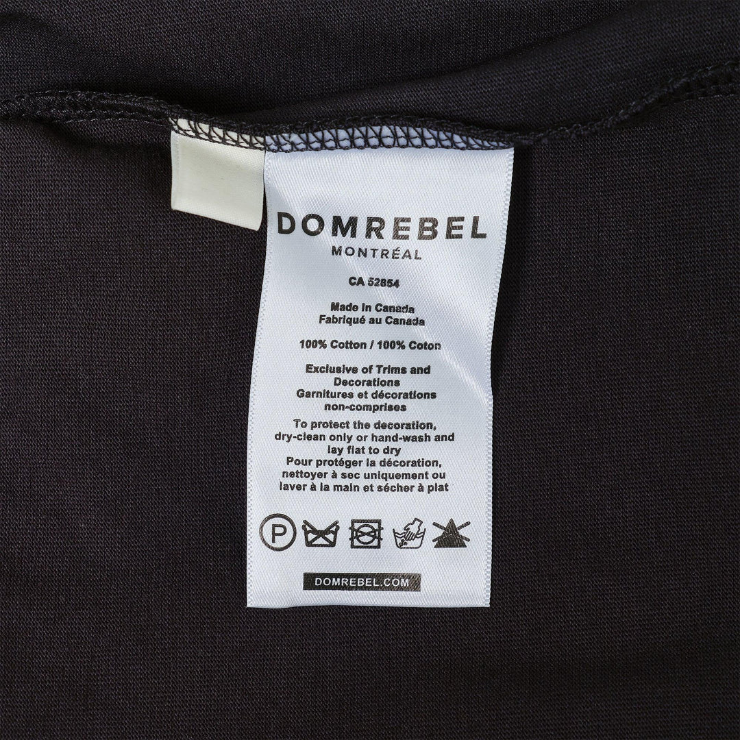 Club21 - DOMREBEL - Lil Reb T-Shirt - TEES - Black