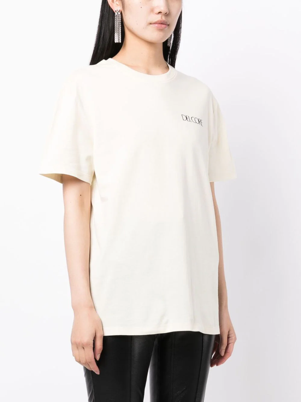 Del-Core-T-Shirt-With-Mushroom-Print-White-4
