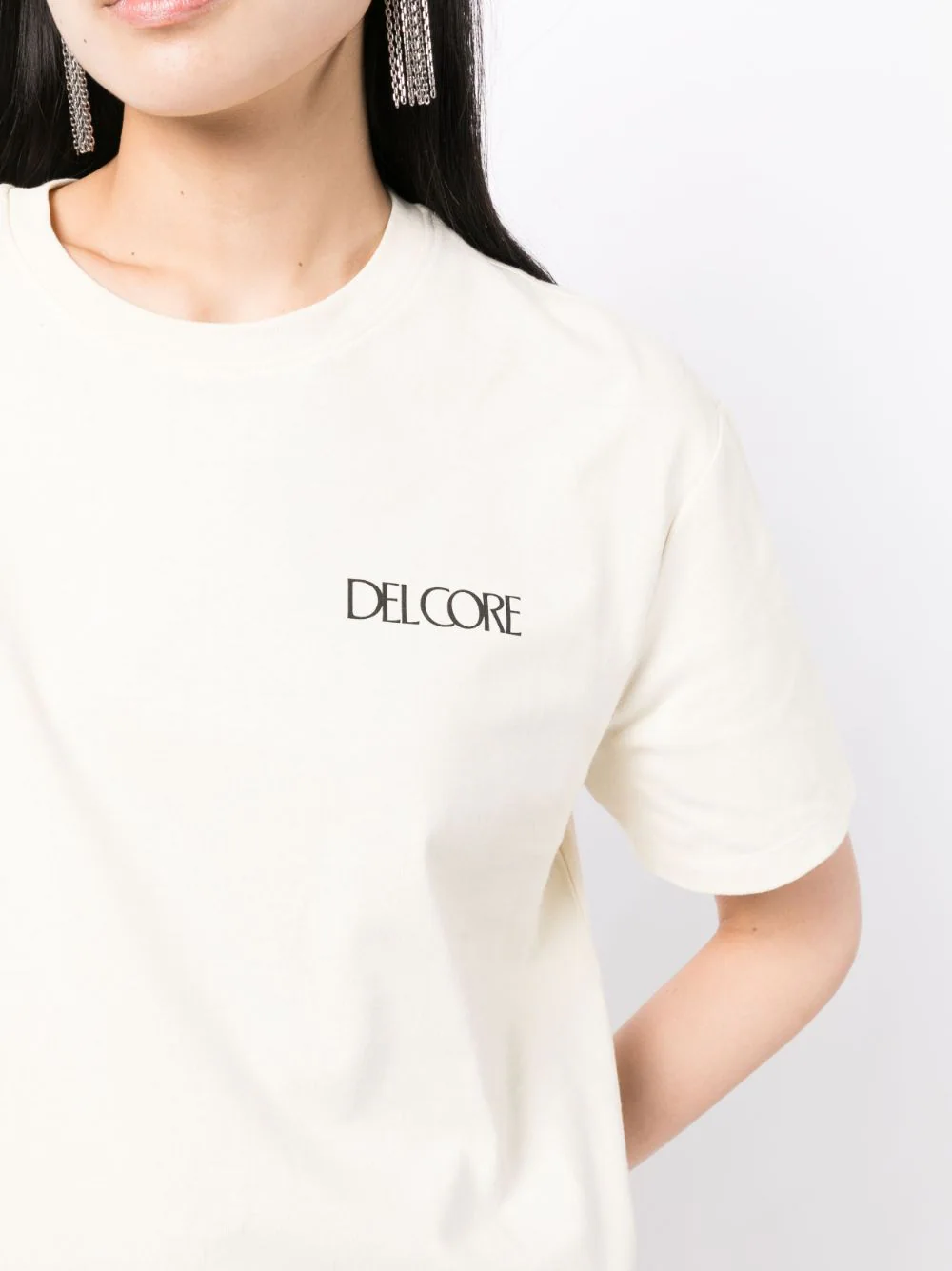 Del-Core-T-Shirt-With-Mushroom-Print-White-5