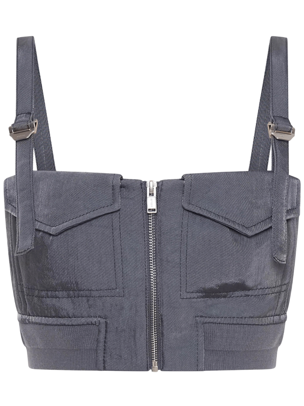 Dion-Lee-Aviator-Bustier-Grey-1