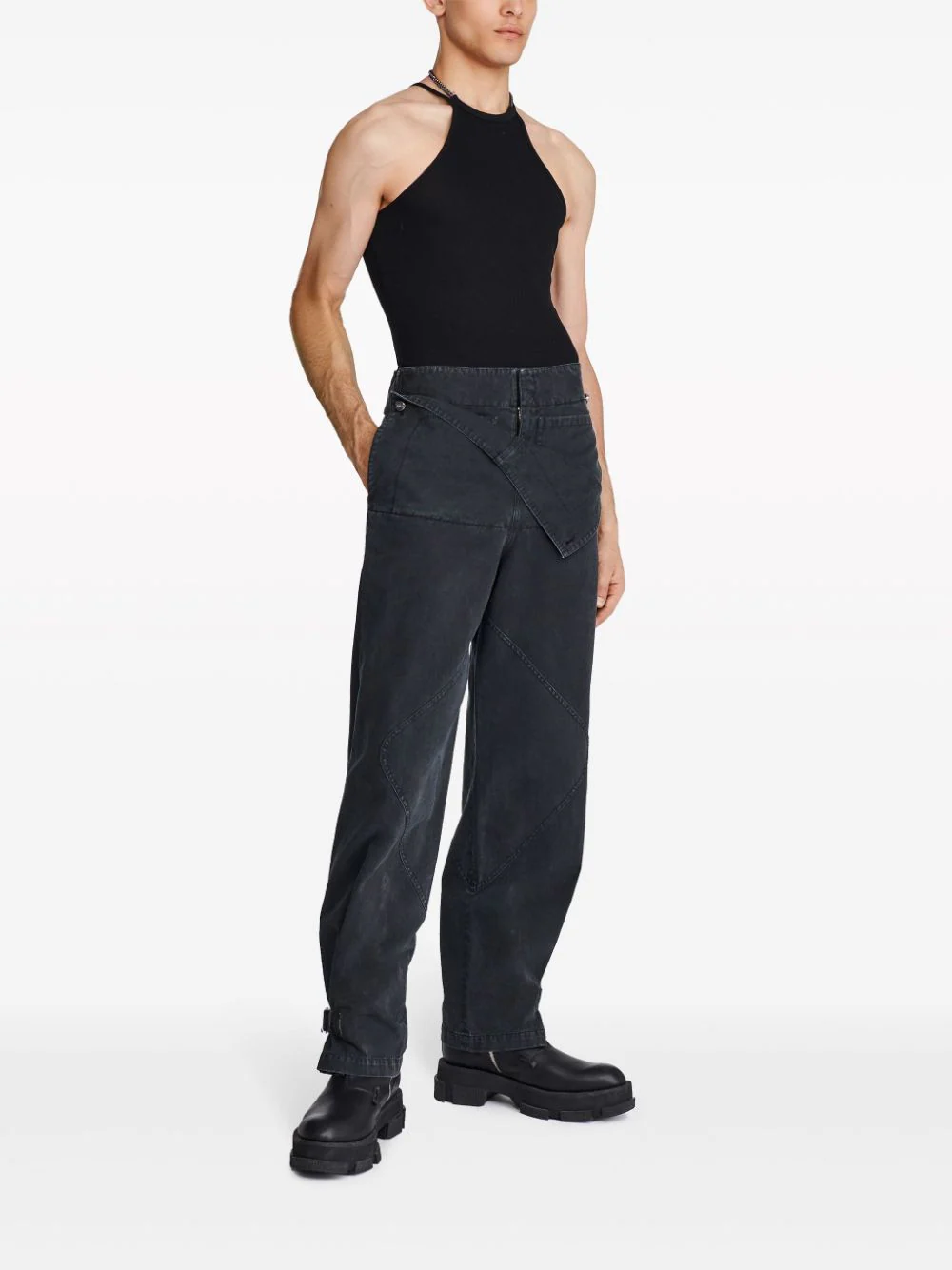 Dion Lee Barball-Tank Black-2