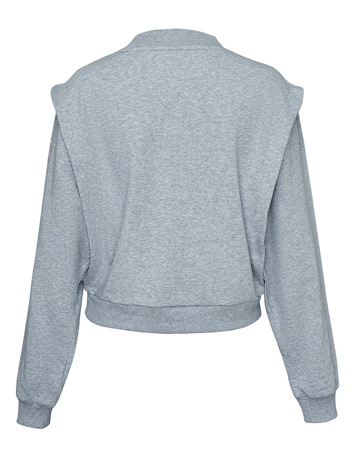 Dkny-Jeans-Cotton-Polyester-Terry-Sweatshirt-Grey-2