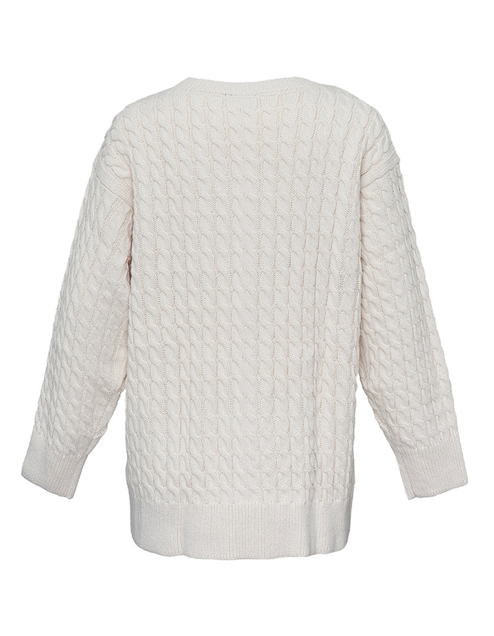 Dkny-Sport-Cozy-Cable-Knit-Sweater-Beige-2