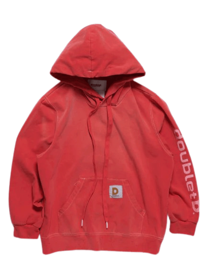 Doublet-Super-Stretch-Hoodie-Red-1