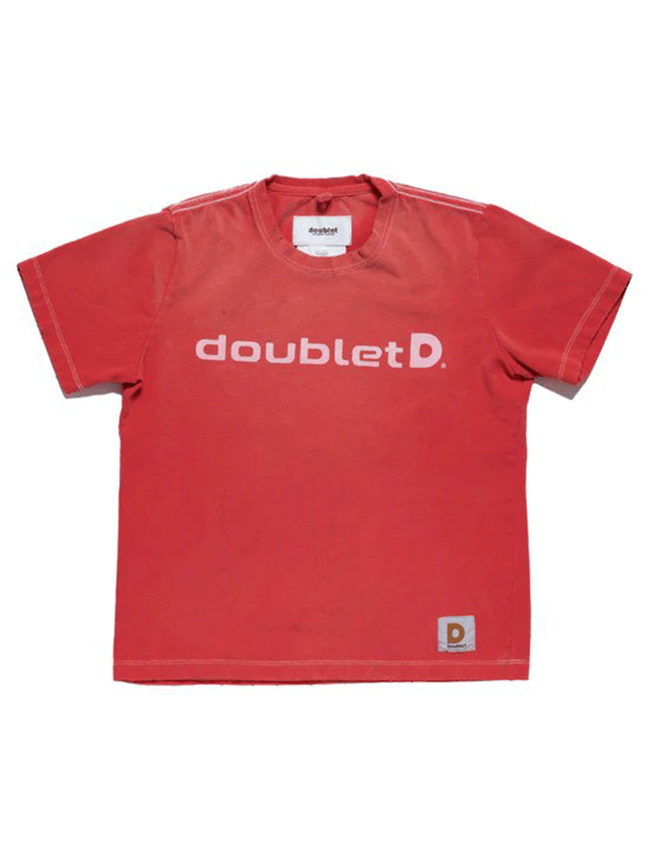 Doublet-Super-Stretch-T-Shirt-Red-1