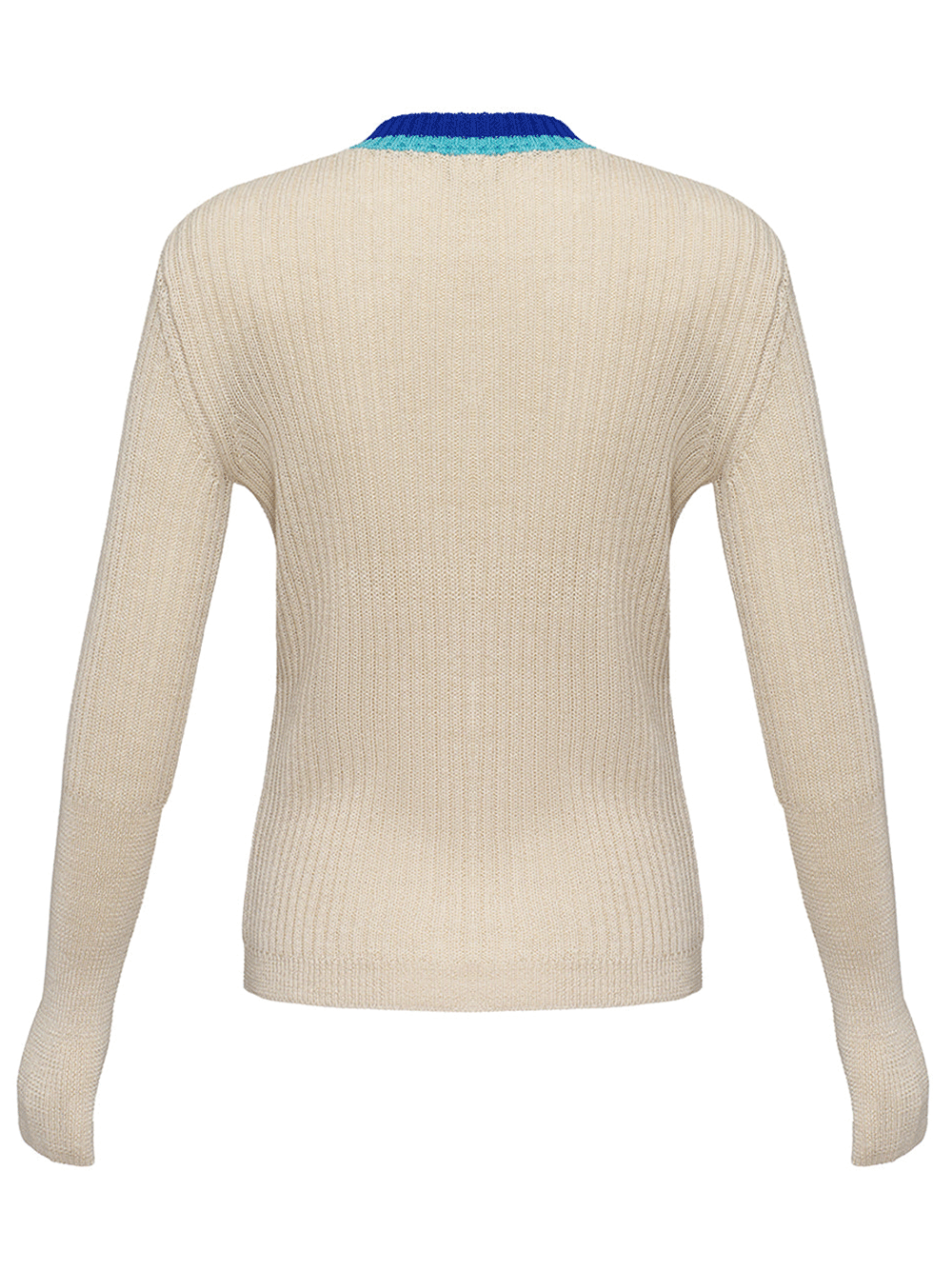 Dries-Van-Noten-Fitted-Crew-Neck-Sweater-Off-White-2