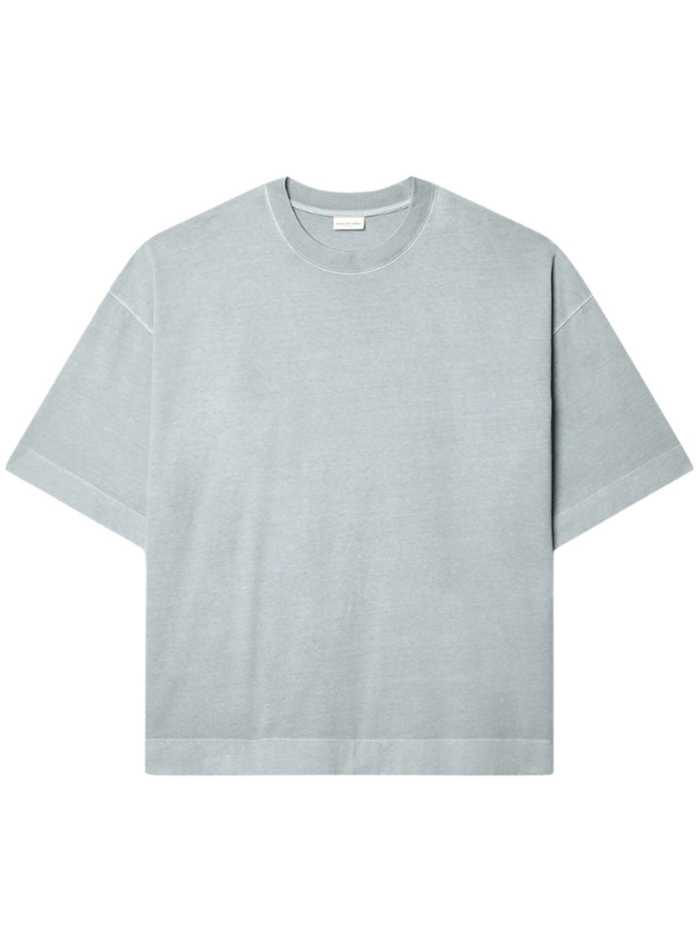 Dries-Van-Noten-Garment-Dye-Heavy-Jersey-T-Shirt-Grey-1