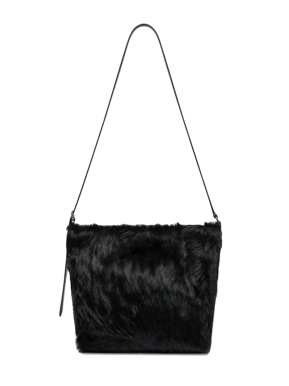     Dries-Van-Noten-Hair-On-Calf-Leather-Bag-Black-1