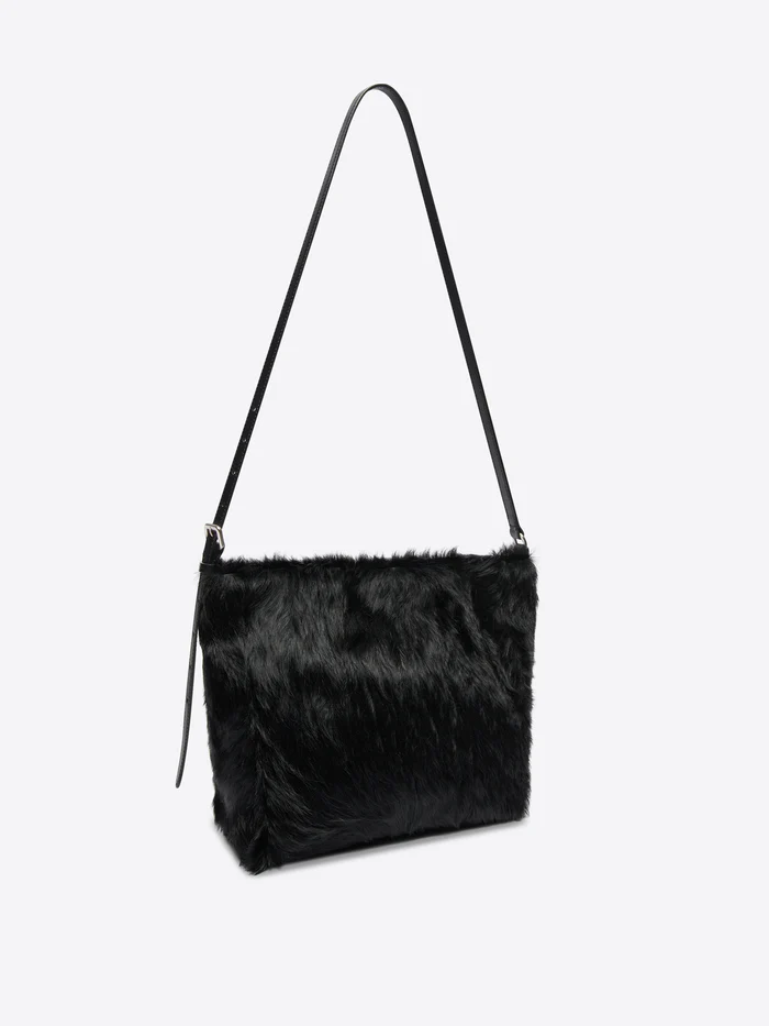 Dries-Van-Noten-Hair-On-Calf-Leather-Bag-Black-2