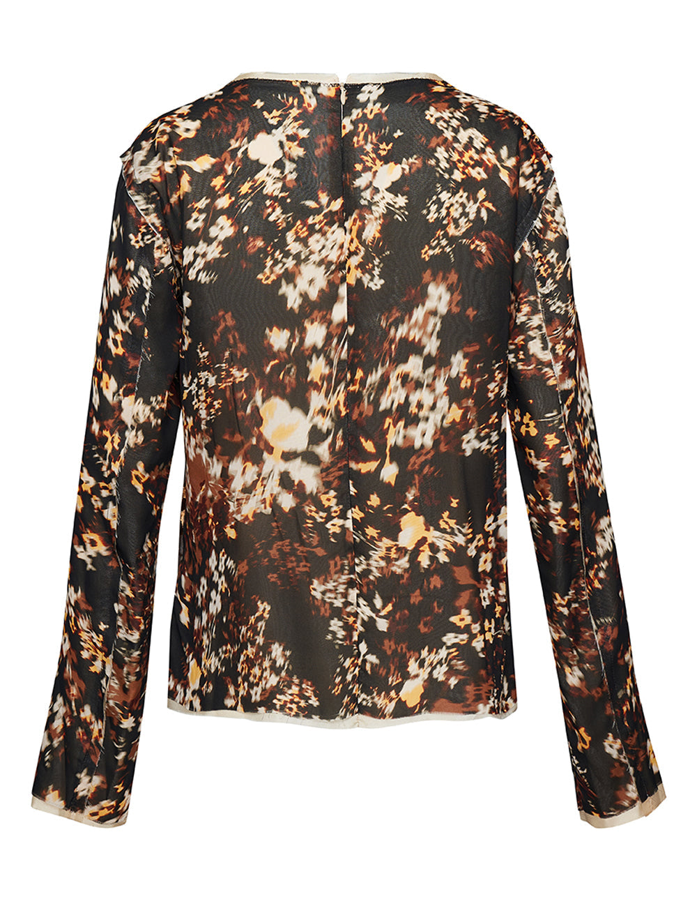 Dries-Van-Noten-Loose-Fit-Long-Sleeve-Top-Brown-2