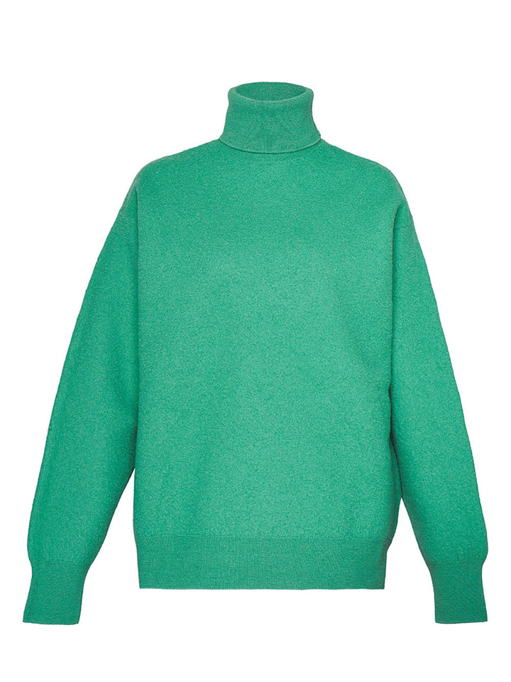      Dries-Van-Noten-Loose-Turtleneck-Sweater-Green-1