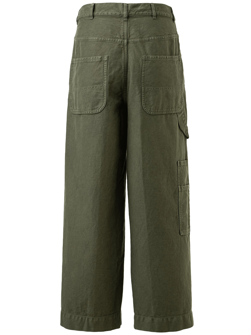 Dries-Van-Noten-Pants-Heavy-Irregular-Garment-Khaki-2