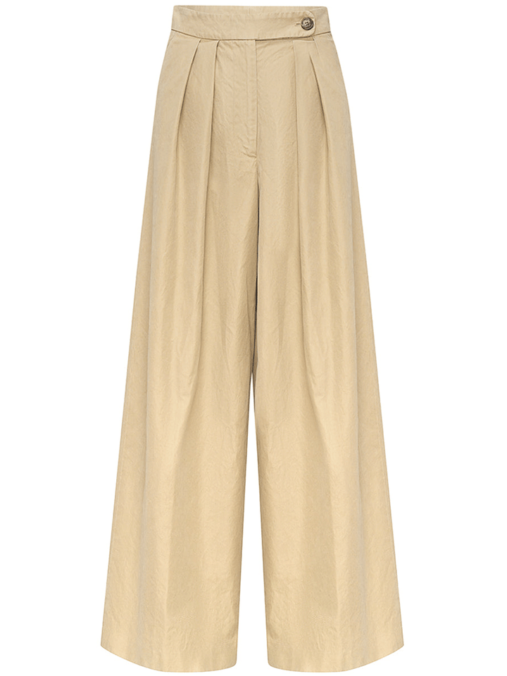 Dries-Van-Noten-Stone-Washed-Cotton-Trousers-Beige-1