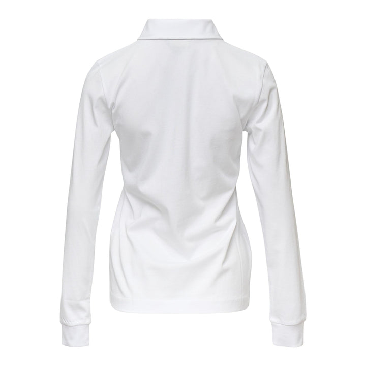 Club21 - Dries Van Noten - Fitted Long Sleeve Polo - POLOS - White