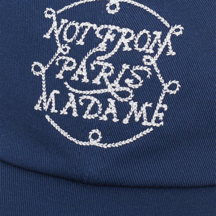 Club21 - Drole de Monsieur - La Casquette Slogan Tresses - HATS - Navy