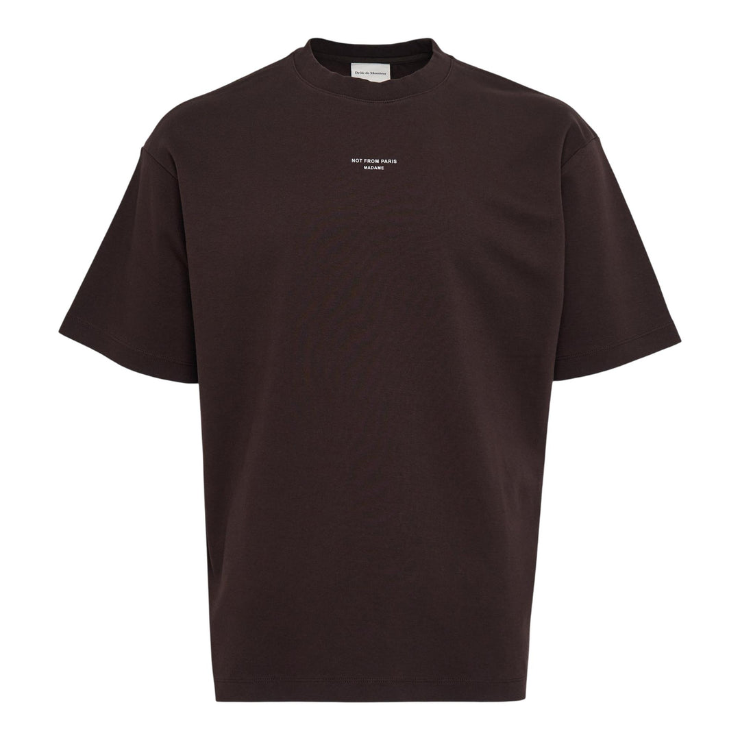 Club21 - Drole de Monsieur - Le T-Shirt Slogan Classique - TEES - Brown