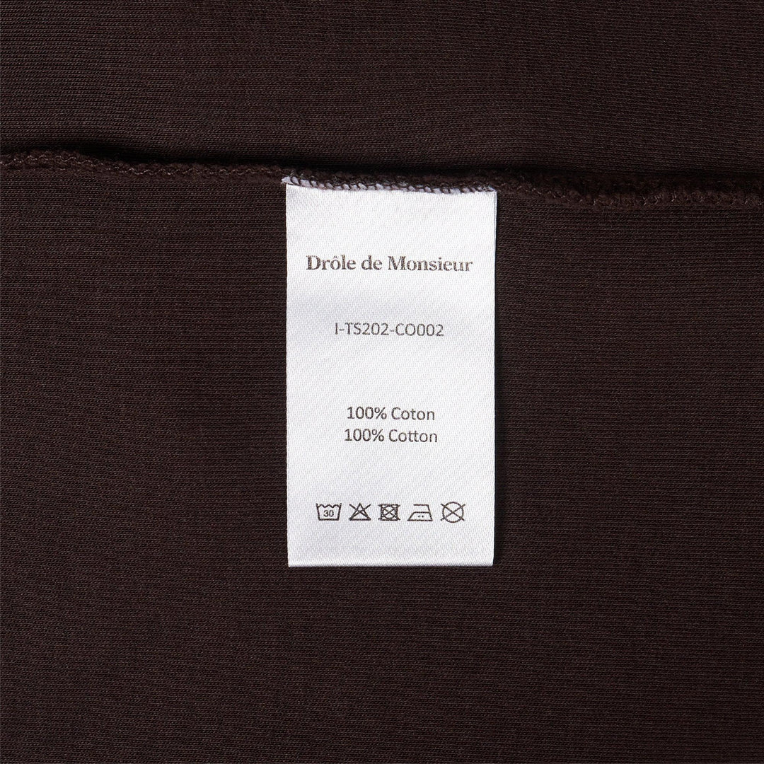 Club21 - Drole de Monsieur - Le T-Shirt Slogan Classique - TEES - Brown