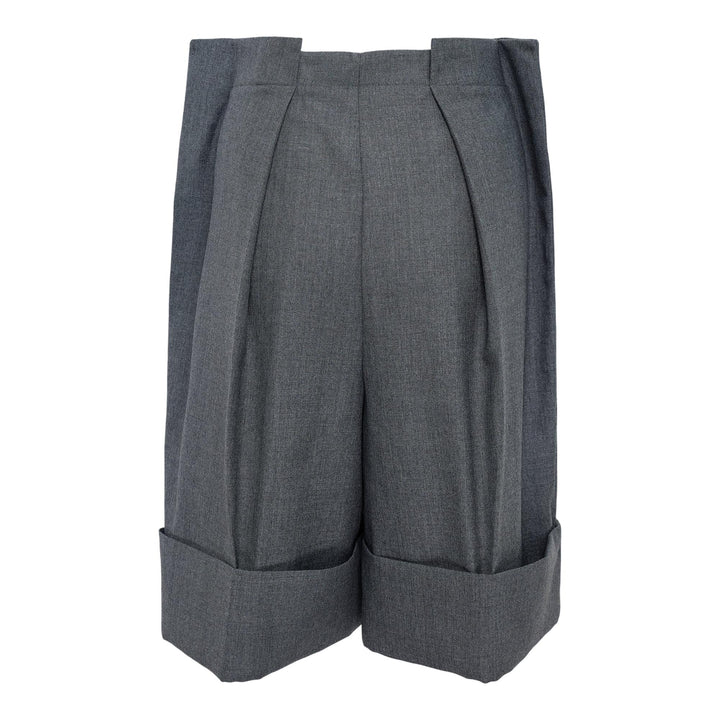 Club21 - ENFOLD - Tucked Bermuda Pants - SHORTS - Grey