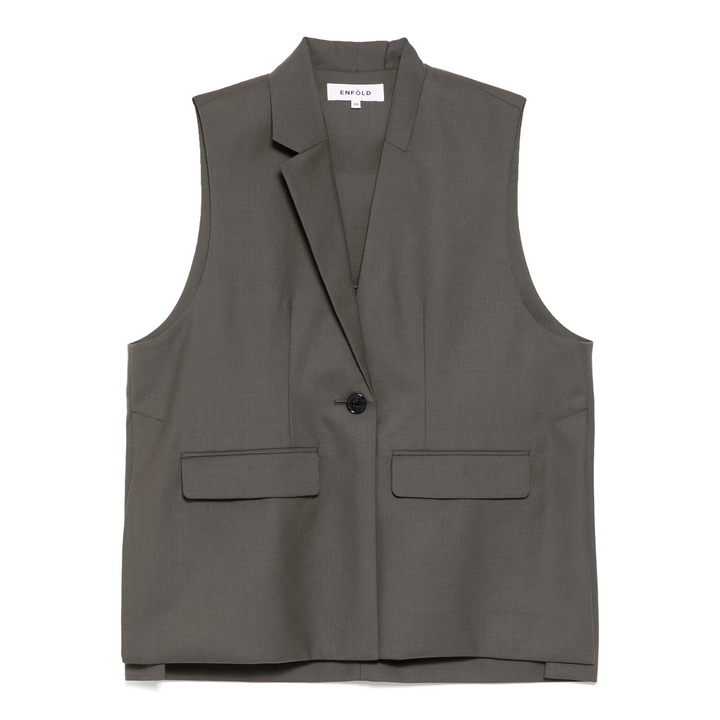 Wide Tailored Vest