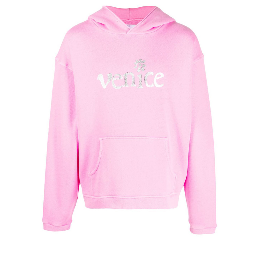 Unisex Silver Printed Venice Sweatshirt