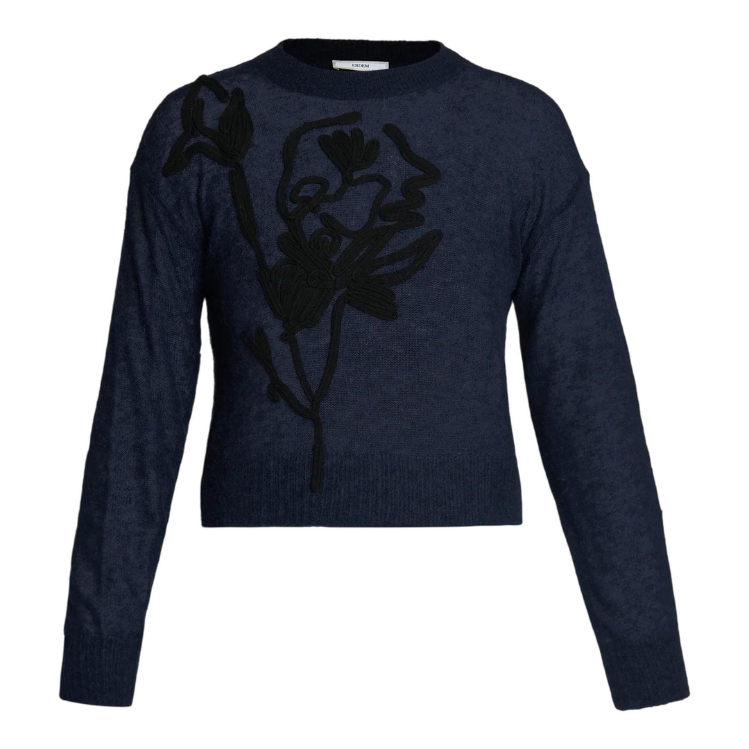 Club21 - Erdem - Crew Neck Jumper - KNIT TOPS - Navy