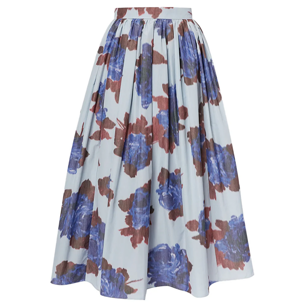 Pleated Full Volume Skirt