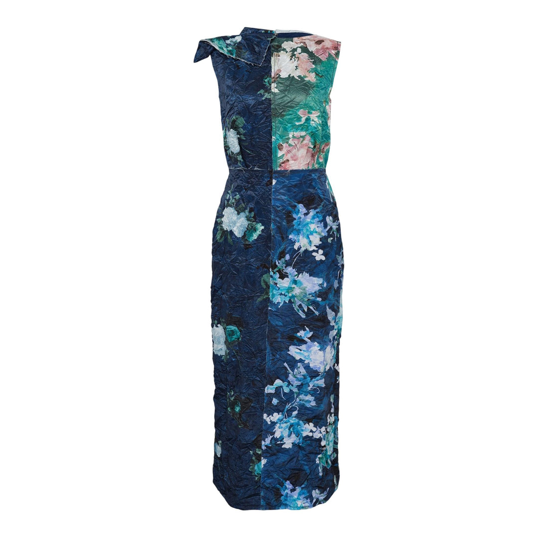 Club21 - Erdem - Short Sleeve Cocktail Dress - WOVEN DRESSES - Blue
