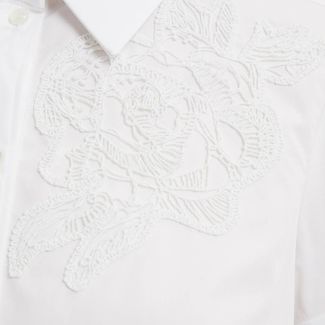 Club21 - Erdem - Short Sleeve Shirt - BLOUSES - White