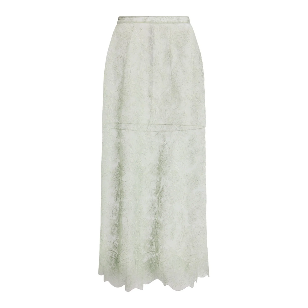 Styling Skirt Floral Lace Tull
