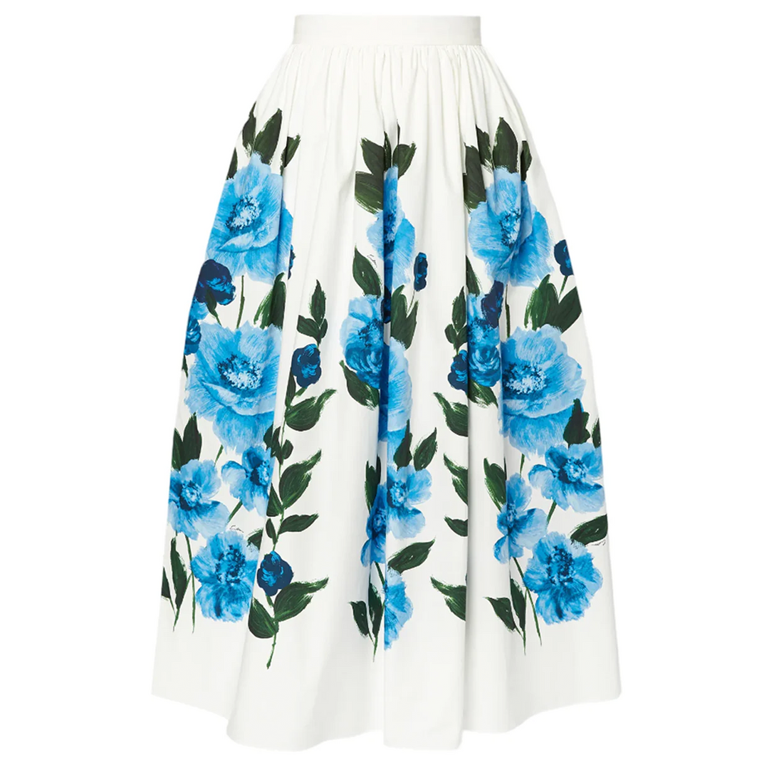 Volume Midi Skirt