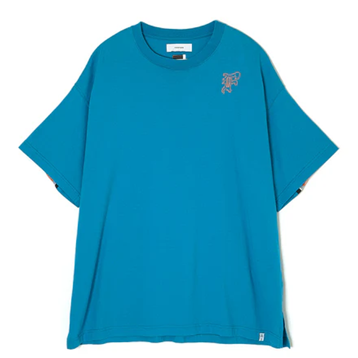 FACETASM_Rib_Big_Tee_Blue