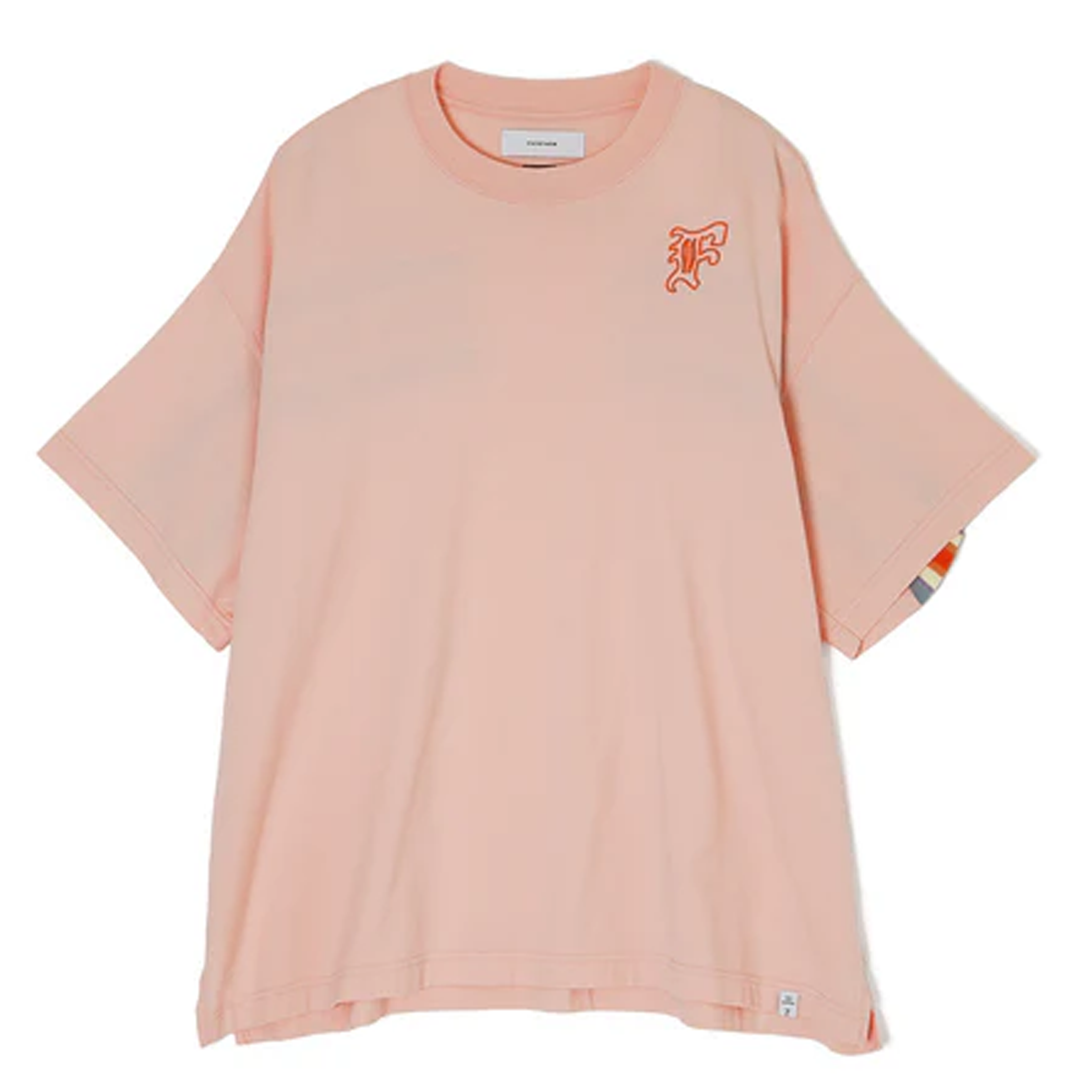 FACETASM_Rib_Big_Tee_Pink
