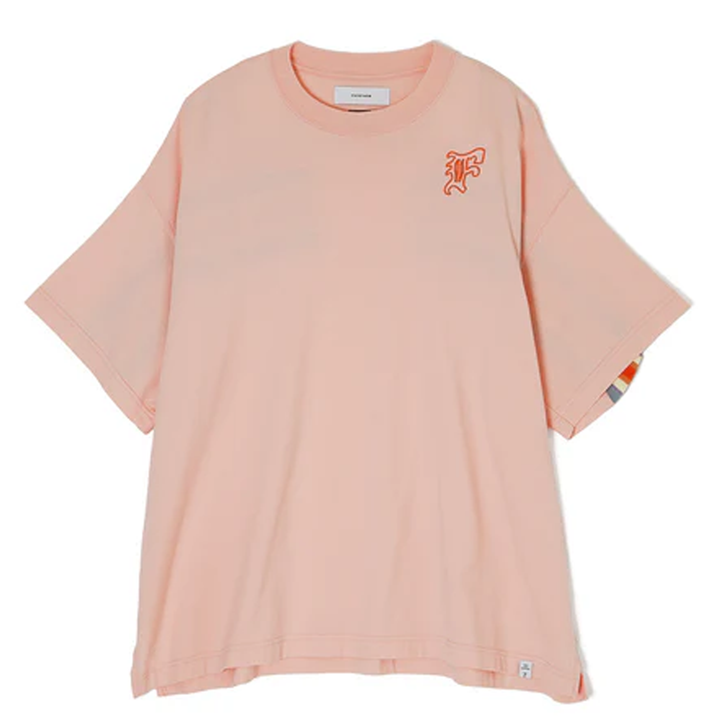 FACETASM_Rib_Big_Tee_Pink