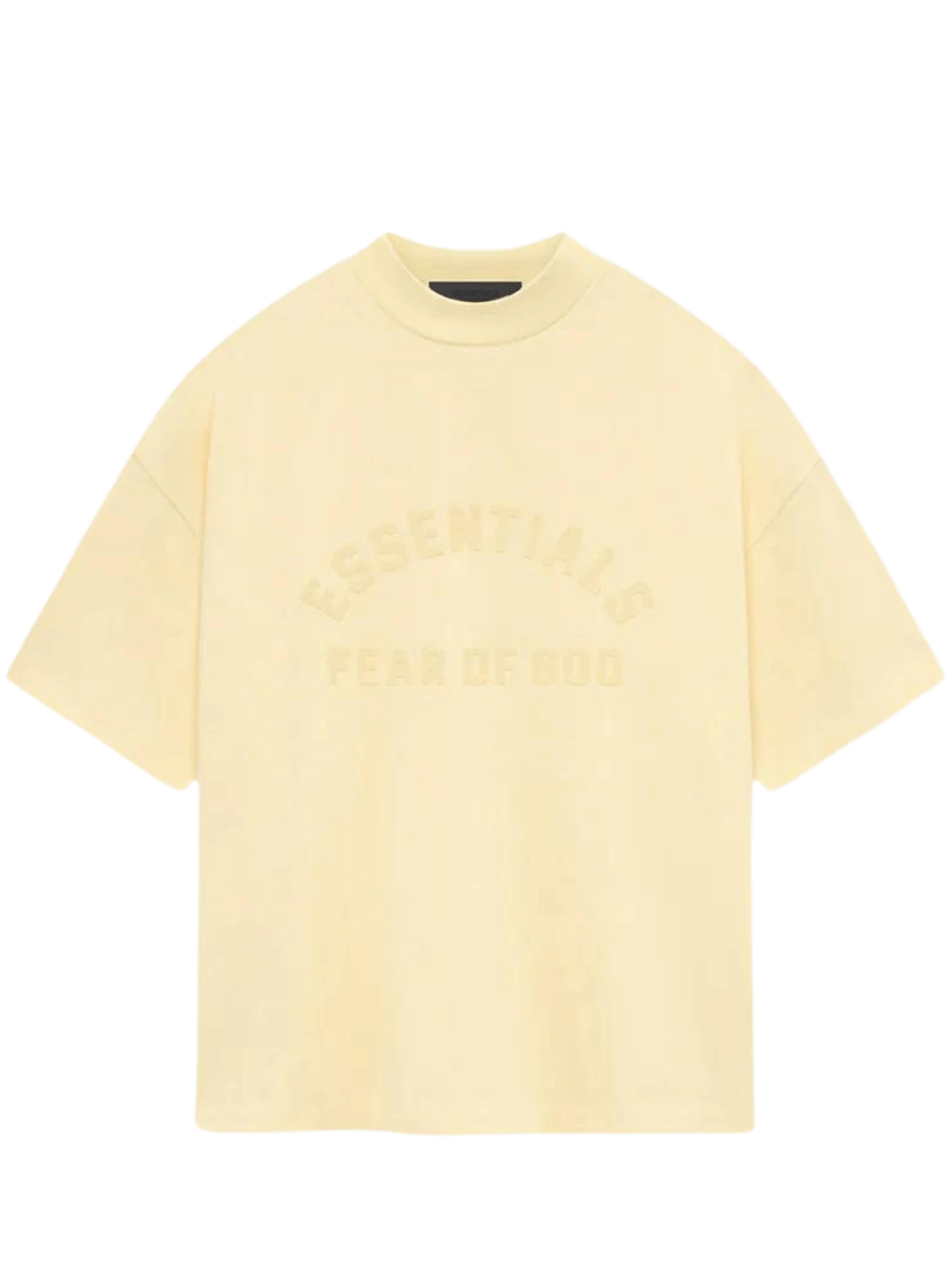 FEAROFGODESSENTIALS_CrewneckT-Shirt-Yellow