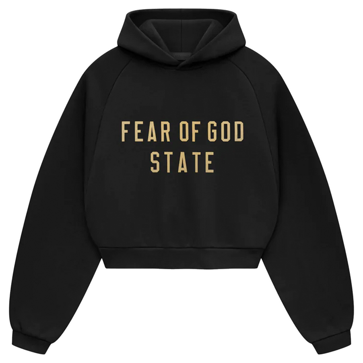 Fleece Cropped Hoodie Women