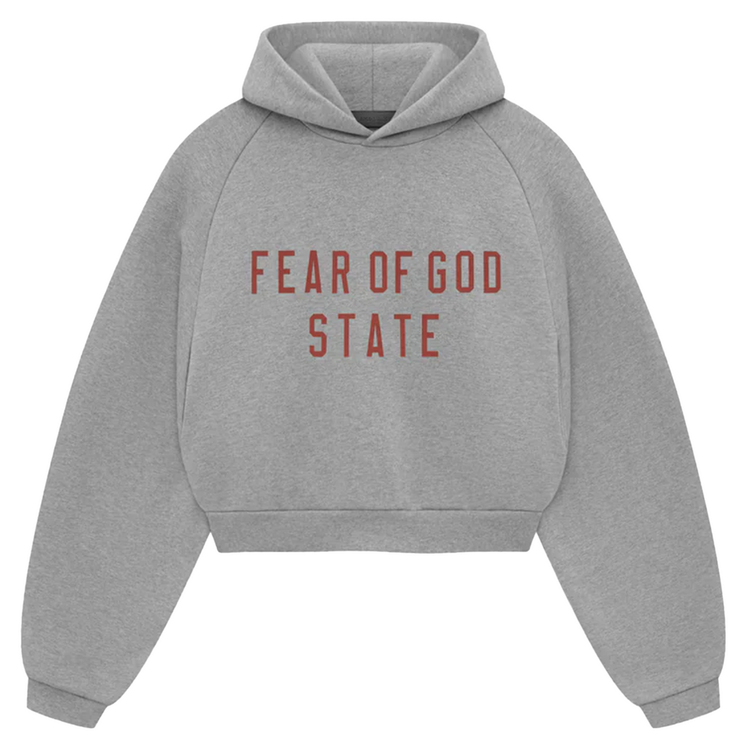 Fleece Cropped Hoodie Women