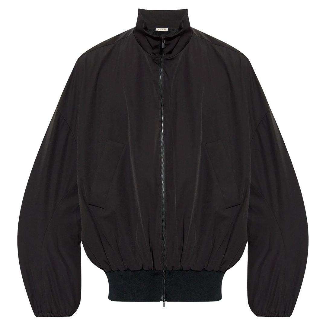 High Neck Vented Track Jacket