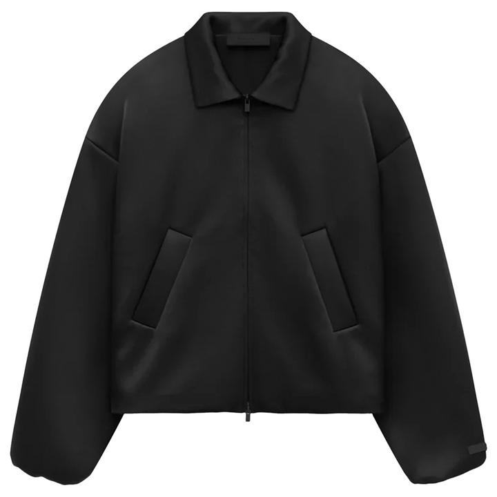 Satin Nylon Bomber Jacket Women