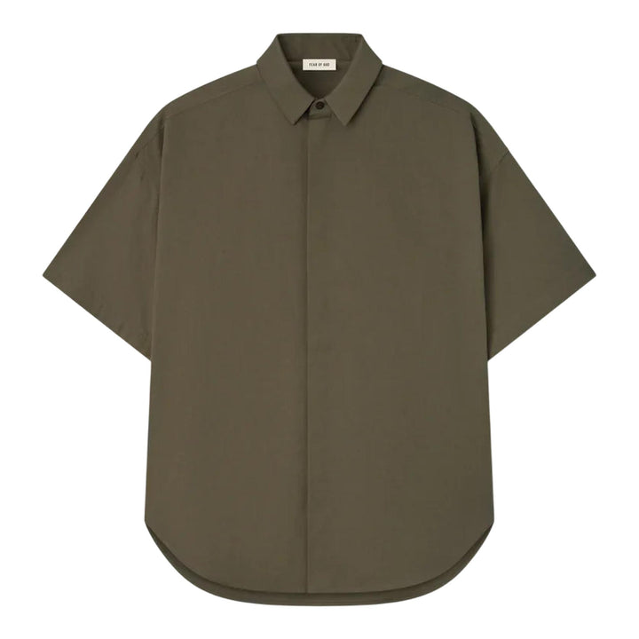Club21 - Fear of God - Classic Short Sleeve Shirt - SHIRTS - Khaki