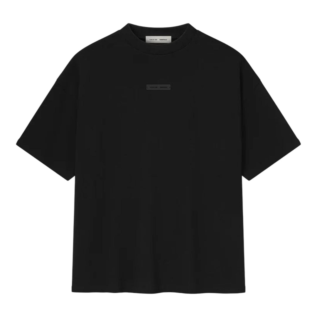 Club21 - Fear of God ESSENTIALS - 90S Fit Pique Crewneck Tee - TEES - Black