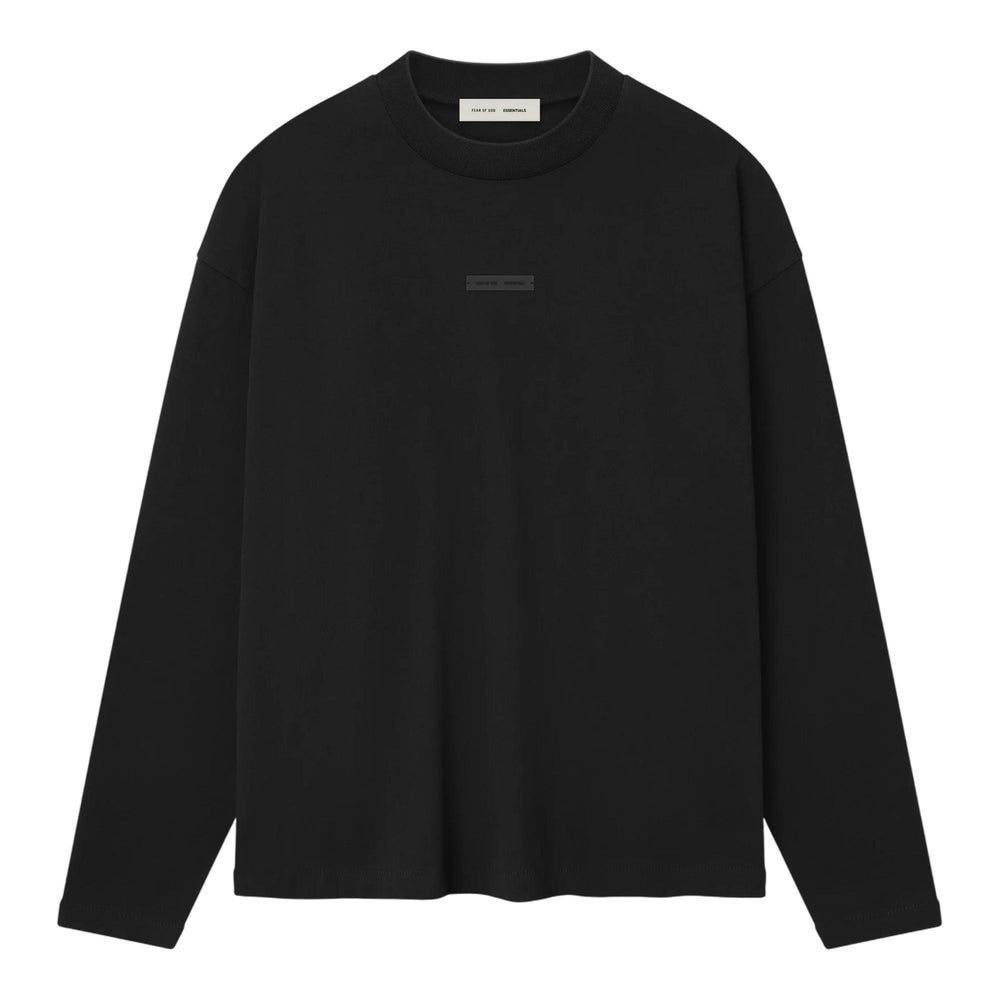 Club21 - Fear of God ESSENTIALS - Classic Fit Long Sleeve Tee - TEES - Black
