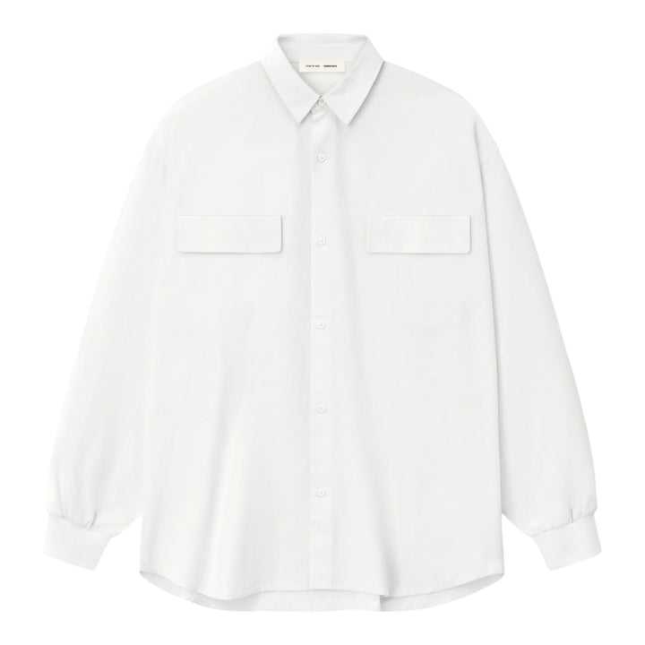 Club21 - Fear of God ESSENTIALS - Oxford Shirt - SHIRTS - White