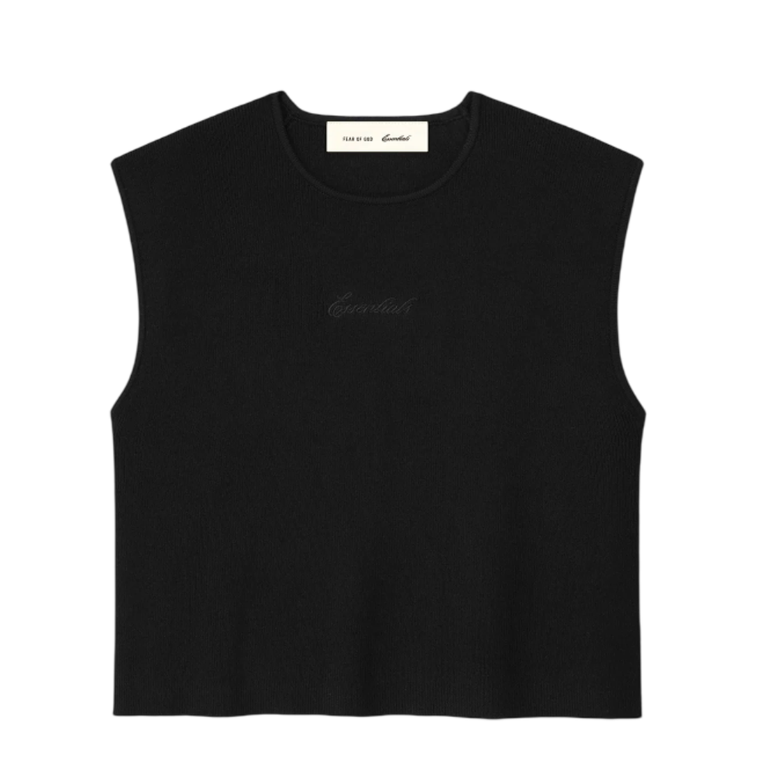 Signature Rib Knit Crop Top