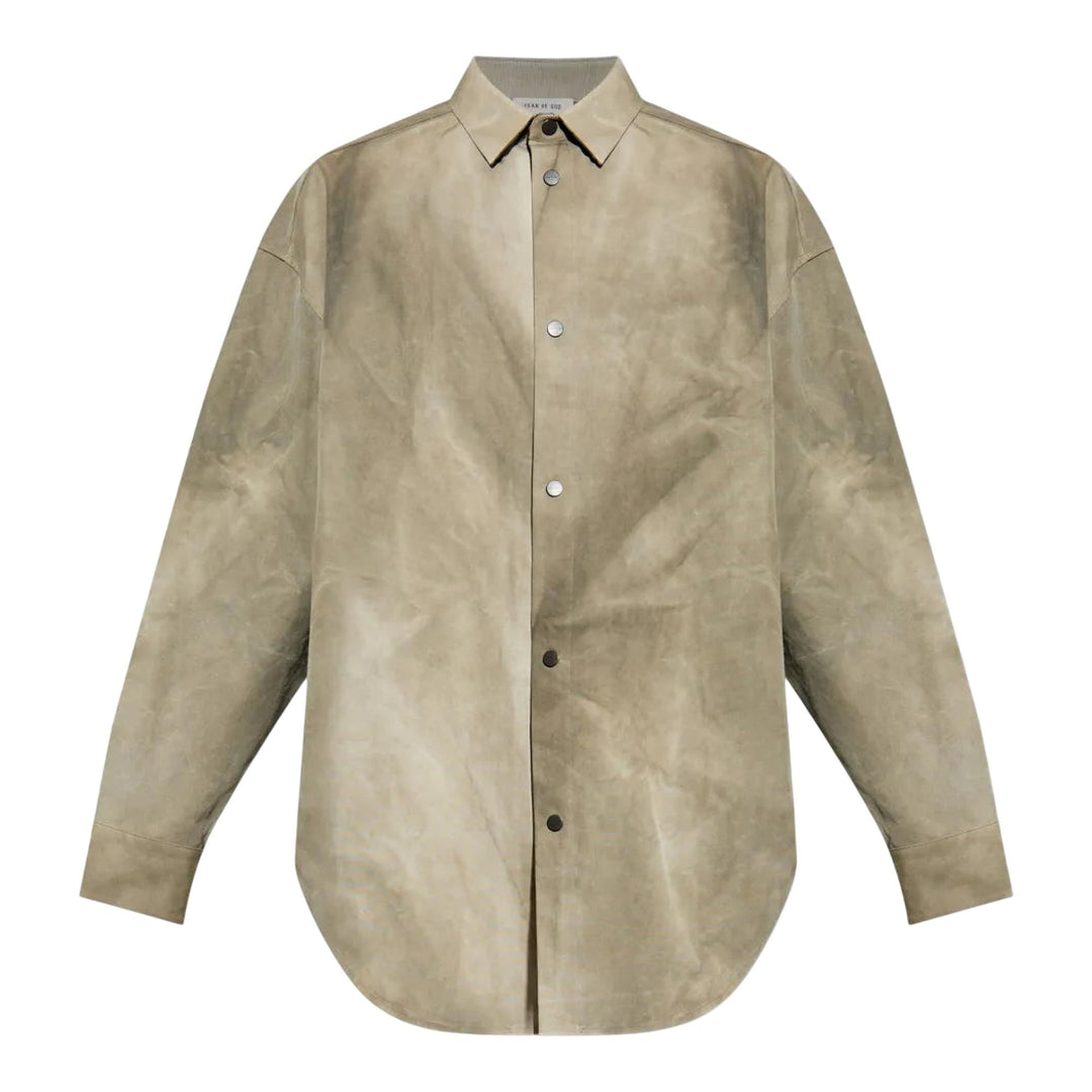 Club21 - Fear of God - Relaxed Long Sleeve Shirt - SHIRTS - Khaki