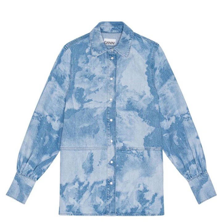 Bleach Denim Shirt