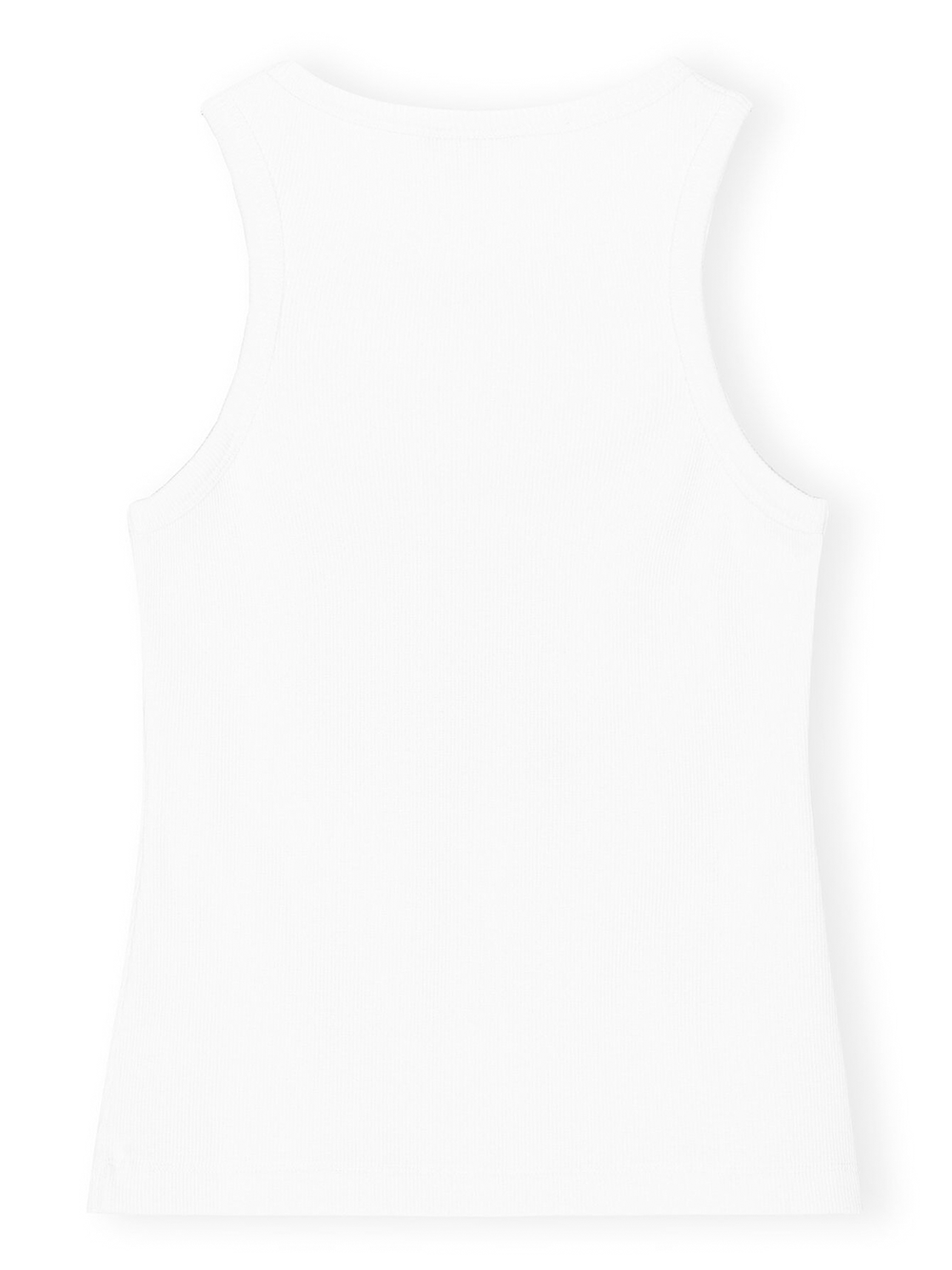 GANNI-Graphic-Rib-Heart-Tank-Top-White-2