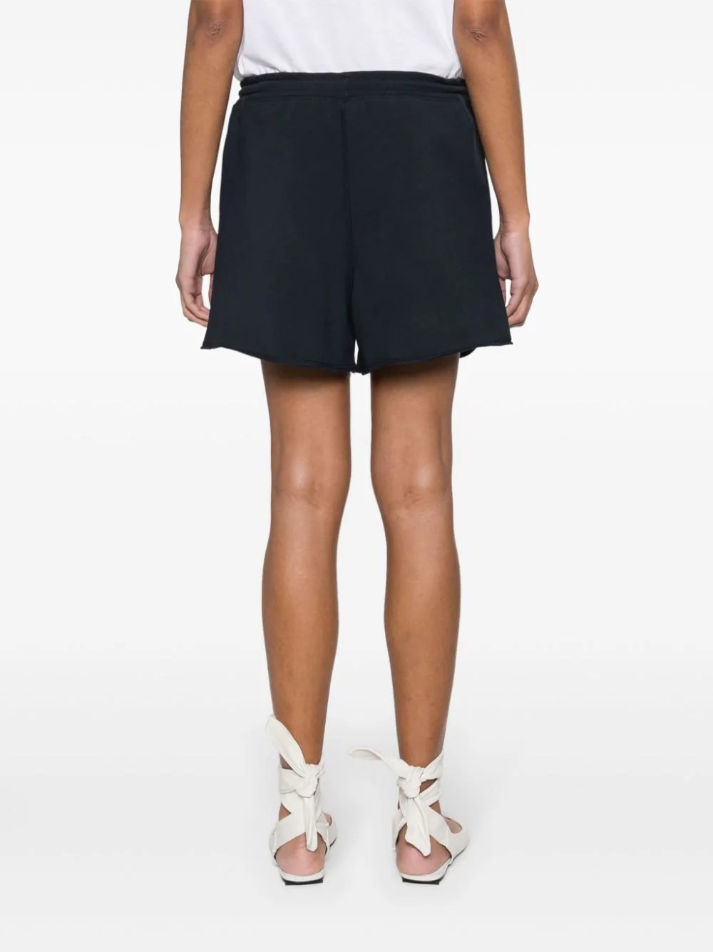 GANNI-Light-Isoli-Drawstring-Shorts-Navy-4