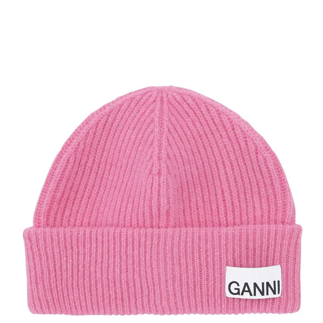 Light Structured Rib Knit Beanie